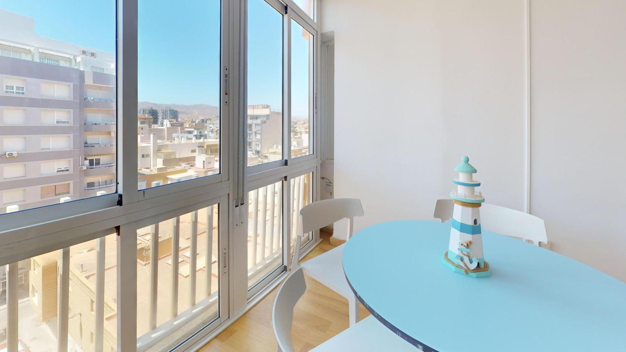 Apartamento Primera Linea De Playa En 알메리아 외부 사진
