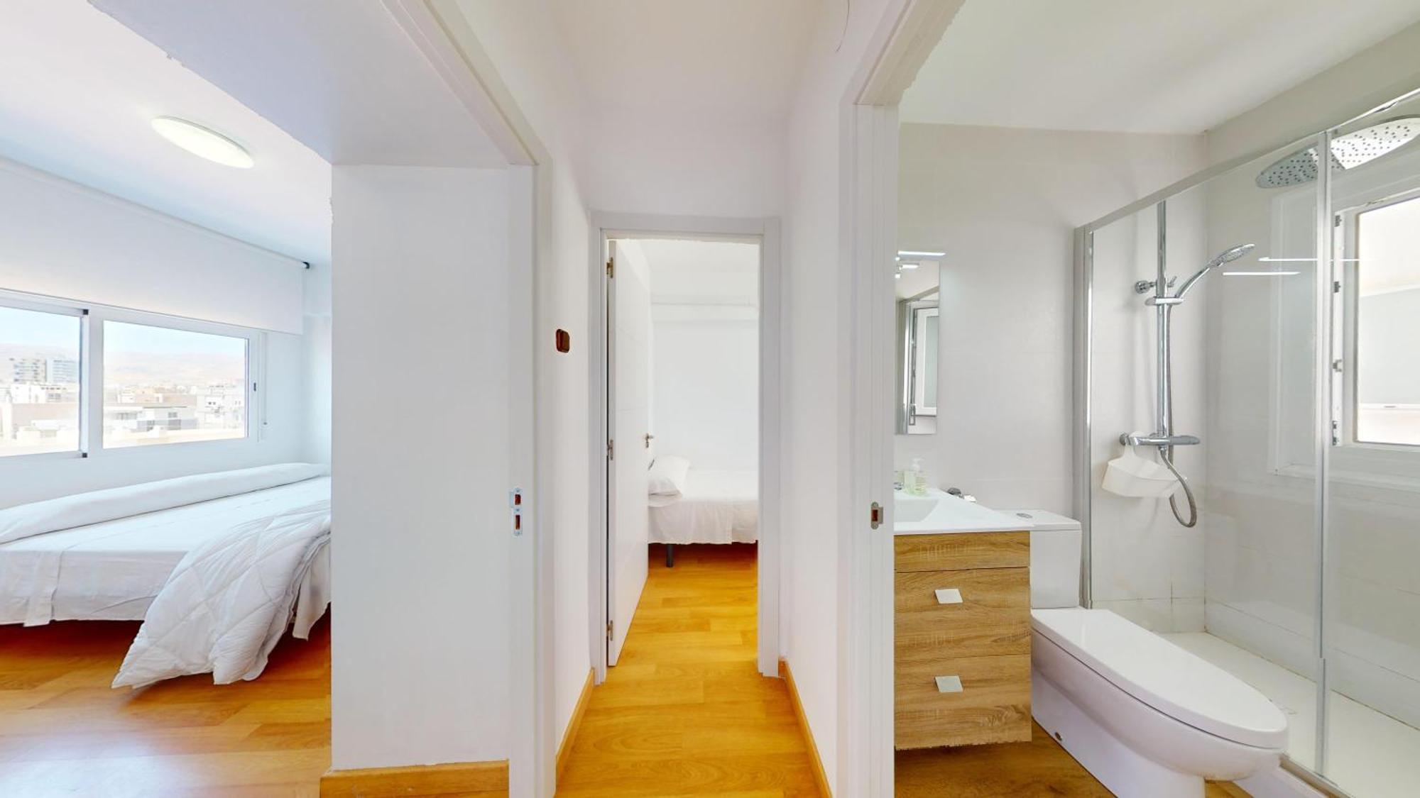 Apartamento Primera Linea De Playa En 알메리아 외부 사진