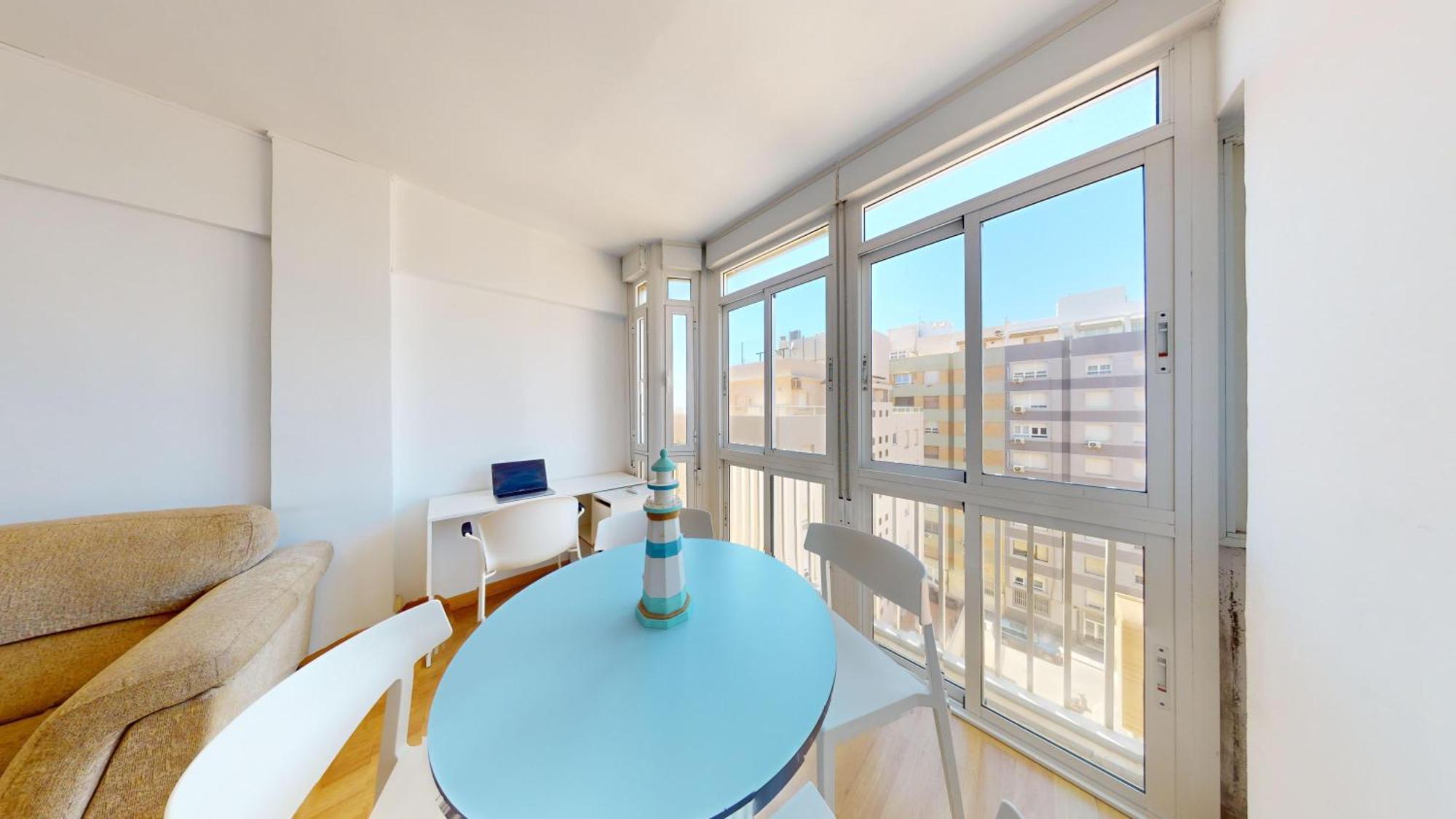Apartamento Primera Linea De Playa En 알메리아 외부 사진