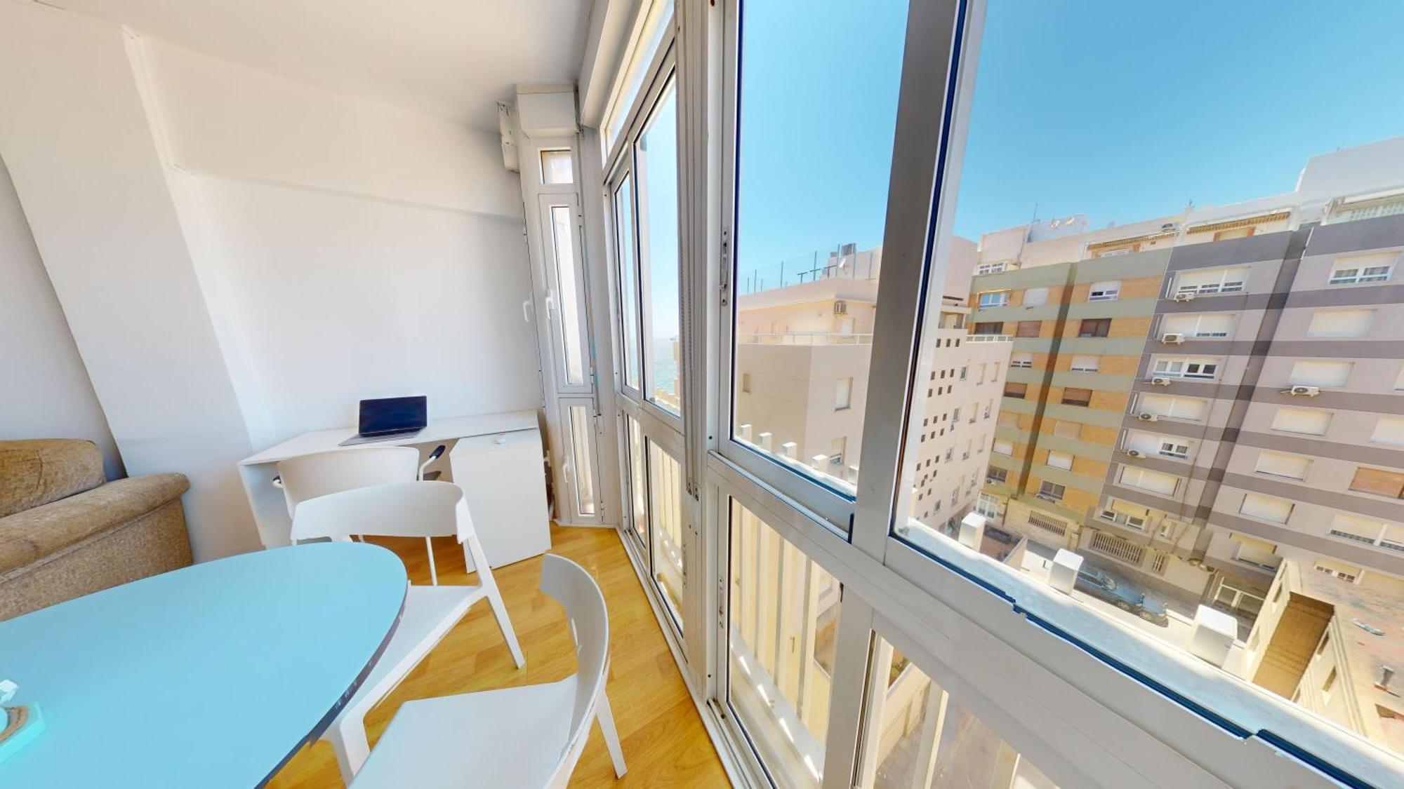 Apartamento Primera Linea De Playa En 알메리아 외부 사진